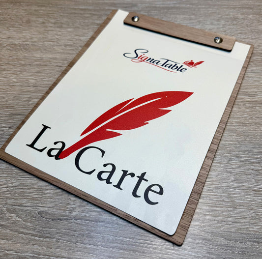 Porte-menu A5 – Barre haute